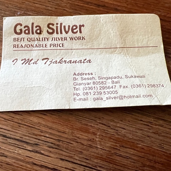 Silver and Brass Harmony Ball Pendant - Picture 6 of 6